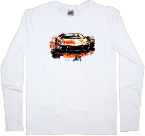 Men's Longsleeve Shirt - Lamborghini 9 - Mfest