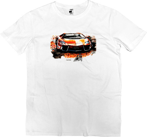 Men’s Premium T-Shirt - Lamborghini 9 - Mfest