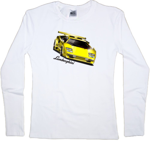 Women's Longsleeve Shirt - Lamborghini 8 - Mfest