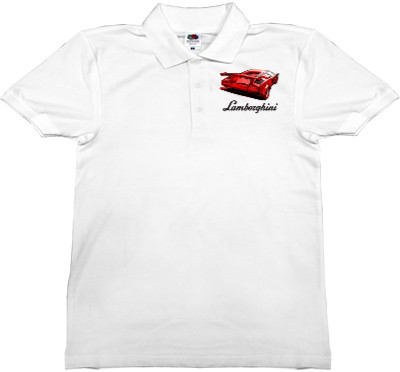 Man's Polo Shirt Fruit of the loom - Lamborghini 7 - Mfest