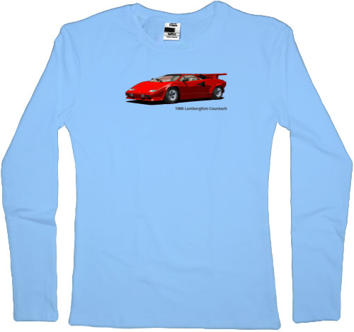 Women's Longsleeve Shirt - Lamborghini 6 - Mfest