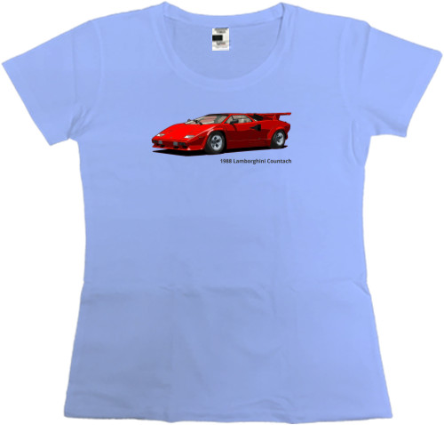 Women's Premium T-Shirt - Lamborghini 6 - Mfest