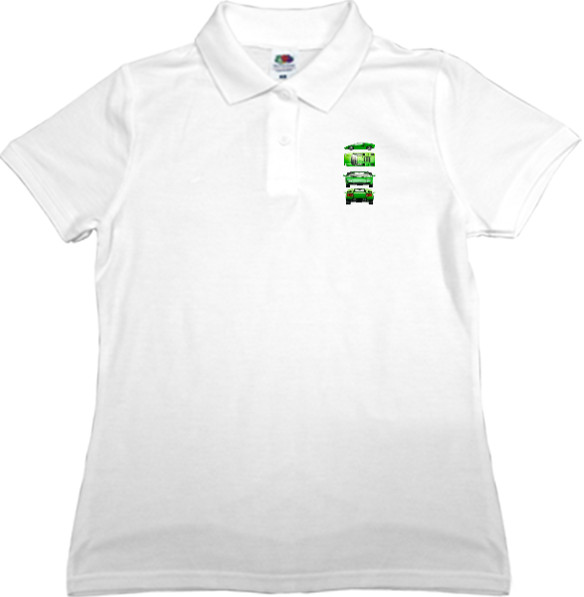 Women's Polo Shirt Fruit of the loom - Lamborghini 5 - Mfest