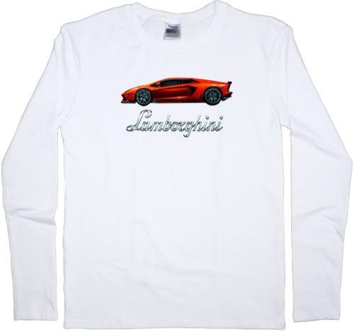 Футболка з Довгим Рукавом Чоловіча - Lamborghini 4 - Mfest