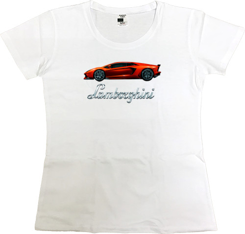 Women's Premium T-Shirt - Lamborghini 4 - Mfest