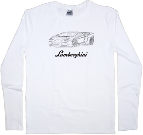 Men's Longsleeve Shirt - Lamborghini 3 - Mfest