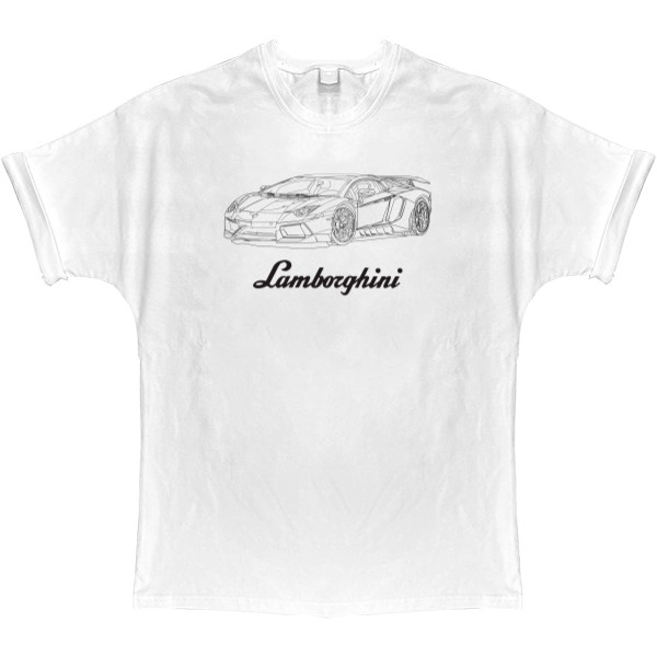 T-shirt Oversize - Lamborghini 3 - Mfest