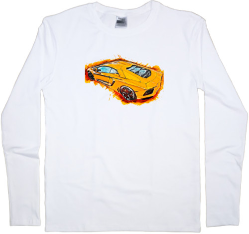 Men's Longsleeve Shirt - Lamborghini 1 - Mfest