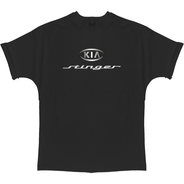 Футболка Оверсайз - Kia Stinger Logo - Mfest