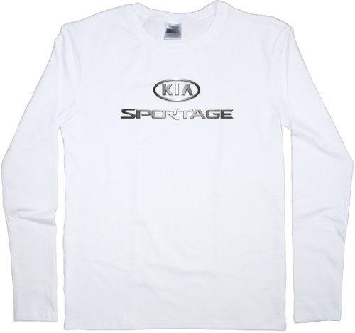 Men's Longsleeve Shirt - Kia Sportage Logo - Mfest