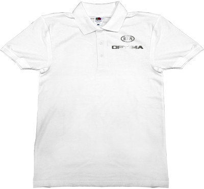 Man's Polo Shirt Fruit of the loom - Kia Optima Logo - Mfest