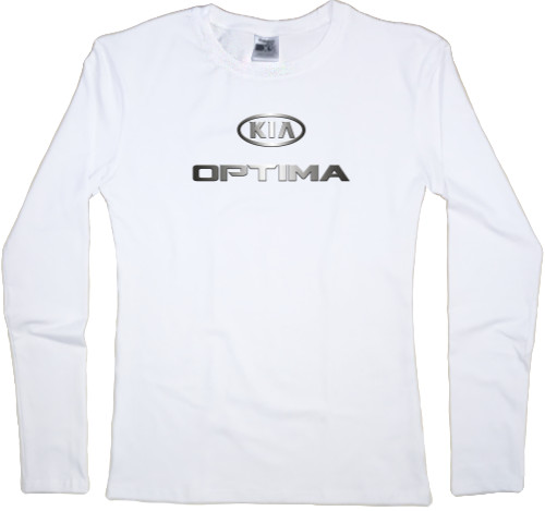 Women's Longsleeve Shirt - Kia Optima Logo - Mfest