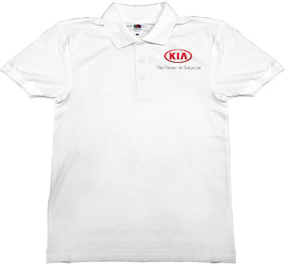 Man's Polo Shirt Fruit of the loom - Kia Logo 4 - Mfest