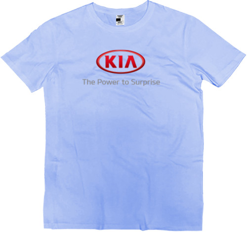 Men’s Premium T-Shirt - Kia Logo 4 - Mfest