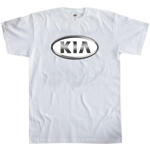 Футболка Класика Дитяча Fruit of the loom - Kia Logo 3 - Mfest