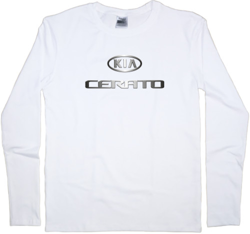 Men's Longsleeve Shirt - Kia Cerato Logo - Mfest