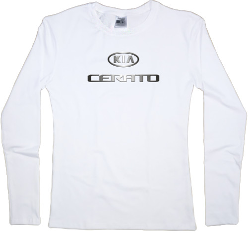 Women's Longsleeve Shirt - Kia Cerato Logo - Mfest