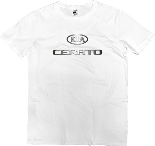 Men’s Premium T-Shirt - Kia Cerato Logo - Mfest