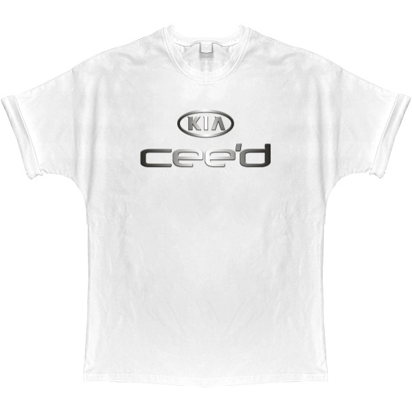 T-shirt Oversize - Kia Ceed Logo - Mfest