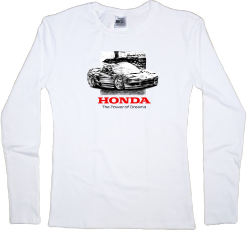 Women's Longsleeve Shirt - Honda NSX - Mfest