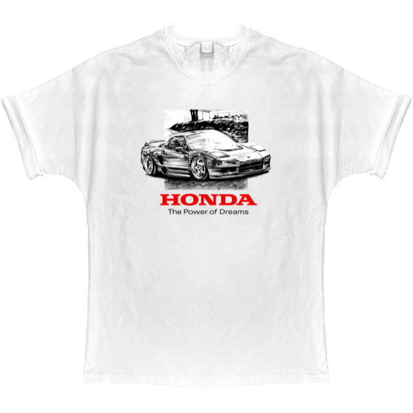 T-shirt Oversize - Honda NSX - Mfest