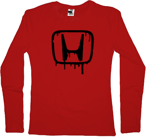 Women's Longsleeve Shirt - Honda Logo 3 - Mfest