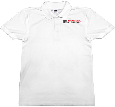 Man's Polo Shirt Fruit of the loom - Honda CR-V Logo - Mfest