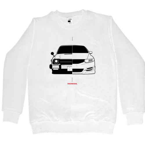 Women's Premium Sweatshirt - Honda Civic Logo - 3 - Mfest