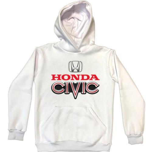 Худі Унісекс - Honda Civic Logo - 2 - Mfest