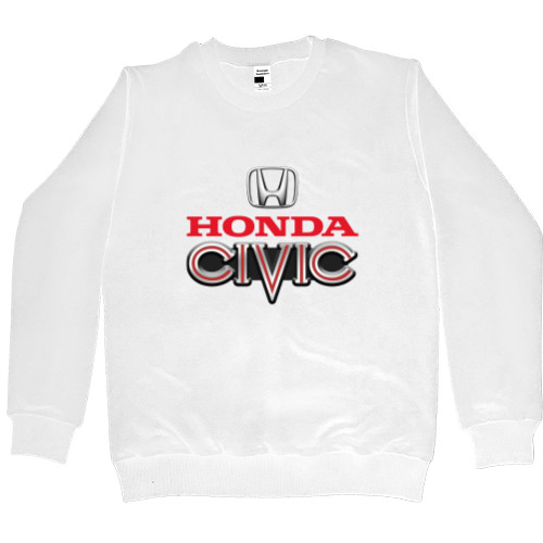 Men’s Premium Sweatshirt - Honda Civic Logo - 2 - Mfest