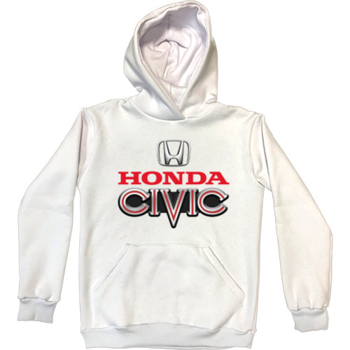 Худи Премиум Детская - Honda Civic Logo - 2 - Mfest