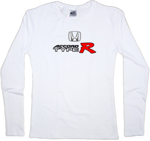 Women's Longsleeve Shirt - Honda Accord Logo - 2 - Mfest