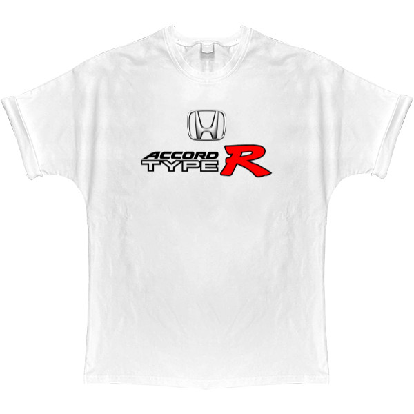 T-shirt Oversize - Honda Accord Logo - 2 - Mfest