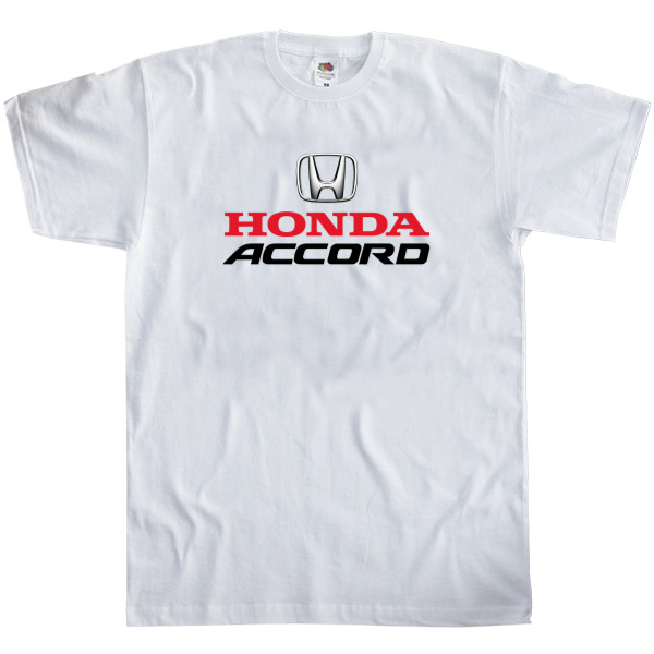 Футболка Классика Детская Fruit of the loom - Honda Accord Logo - 1 - Mfest