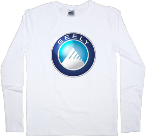 Men's Longsleeve Shirt - Geely logo 2 - Mfest