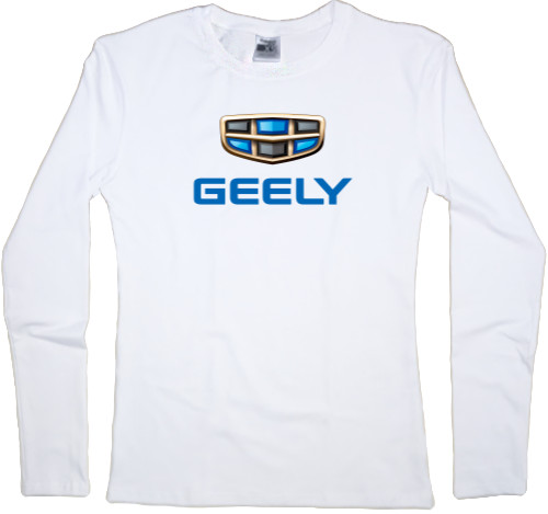 Лонгслив Женский - Geely logo 1 - Mfest