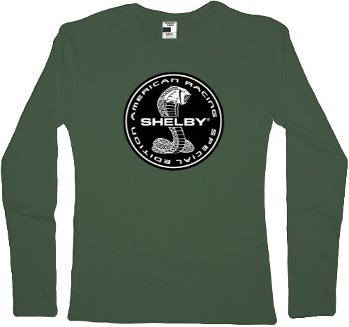 Women's Longsleeve Shirt - Ford Shelby logo - Mfest