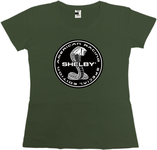 Women's Premium T-Shirt - Ford Shelby logo - Mfest