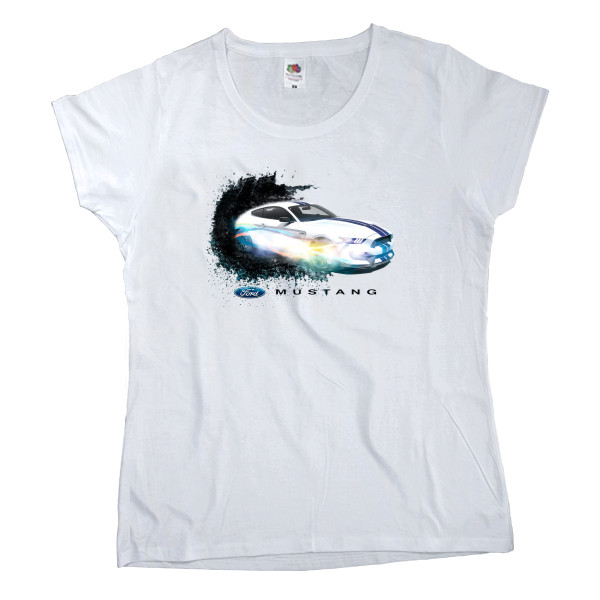 Women's T-shirt Fruit of the loom - Ford Mustang - Mfest