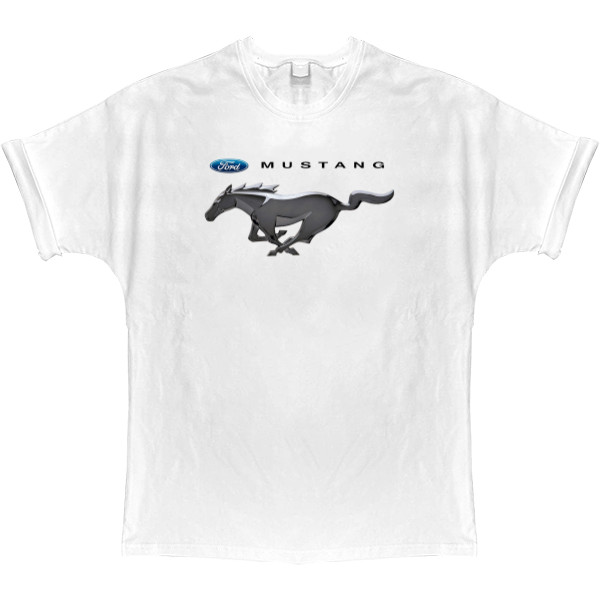 T-shirt Oversize - Ford Mustang logo - Mfest