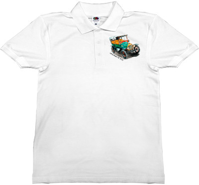 Man's Polo Shirt Fruit of the loom - Ford Model T - Mfest