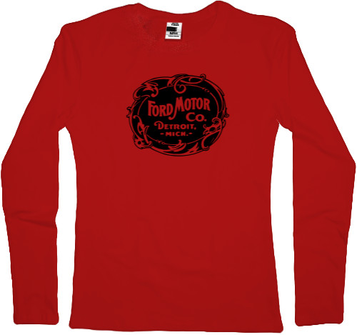 Women's Longsleeve Shirt - Ford Logo 3 - Mfest