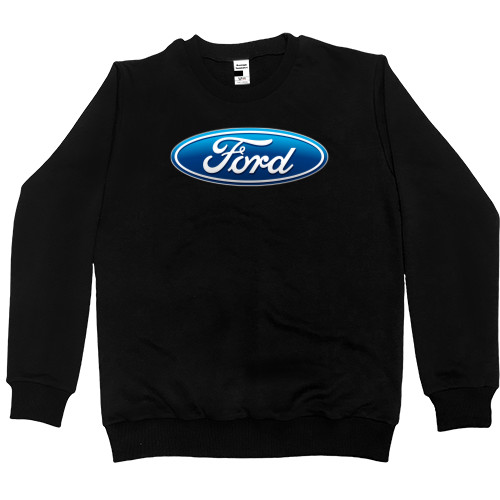 Ford - Свитшот Премиум Женский - Ford Logo 2 - Mfest