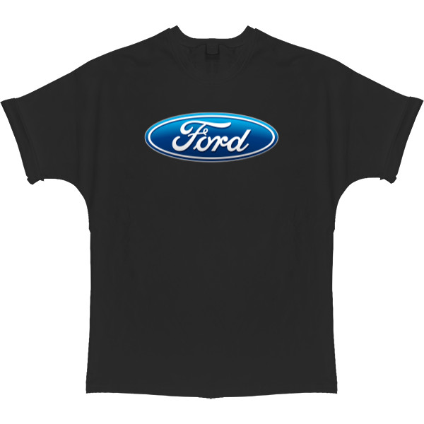 Футболка Оверсайз - Ford Logo 2 - Mfest