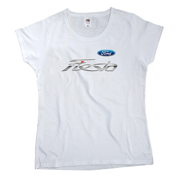 Women's T-shirt Fruit of the loom - Ford Fiesta - Mfest