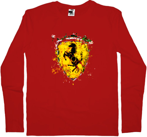 Men's Longsleeve Shirt - Ferrari logo 5 - Mfest