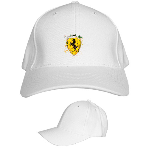 Кепка 6-панельная Детская - Ferrari logo 5 - Mfest