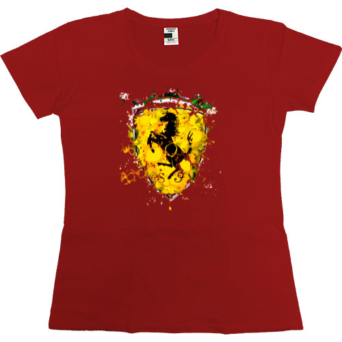 Women's Premium T-Shirt - Ferrari logo 5 - Mfest