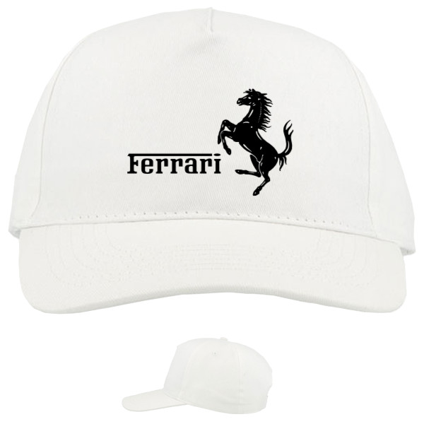 Кепка 5-панельна - Ferrari logo 4 - Mfest