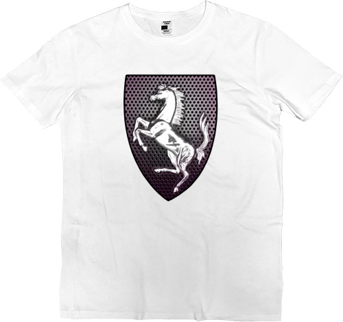 Men’s Premium T-Shirt - Ferrari logo 3 - Mfest